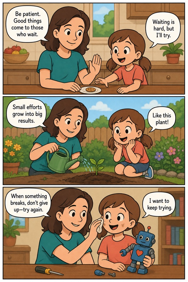 Page 2 of Mom Daughter Bonding — the same mother and daughter, on-model
